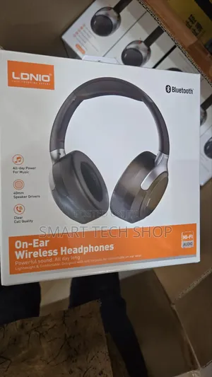 Original LDNIO H02 on-Ear Wireless Headphones Work ANC Great Sound