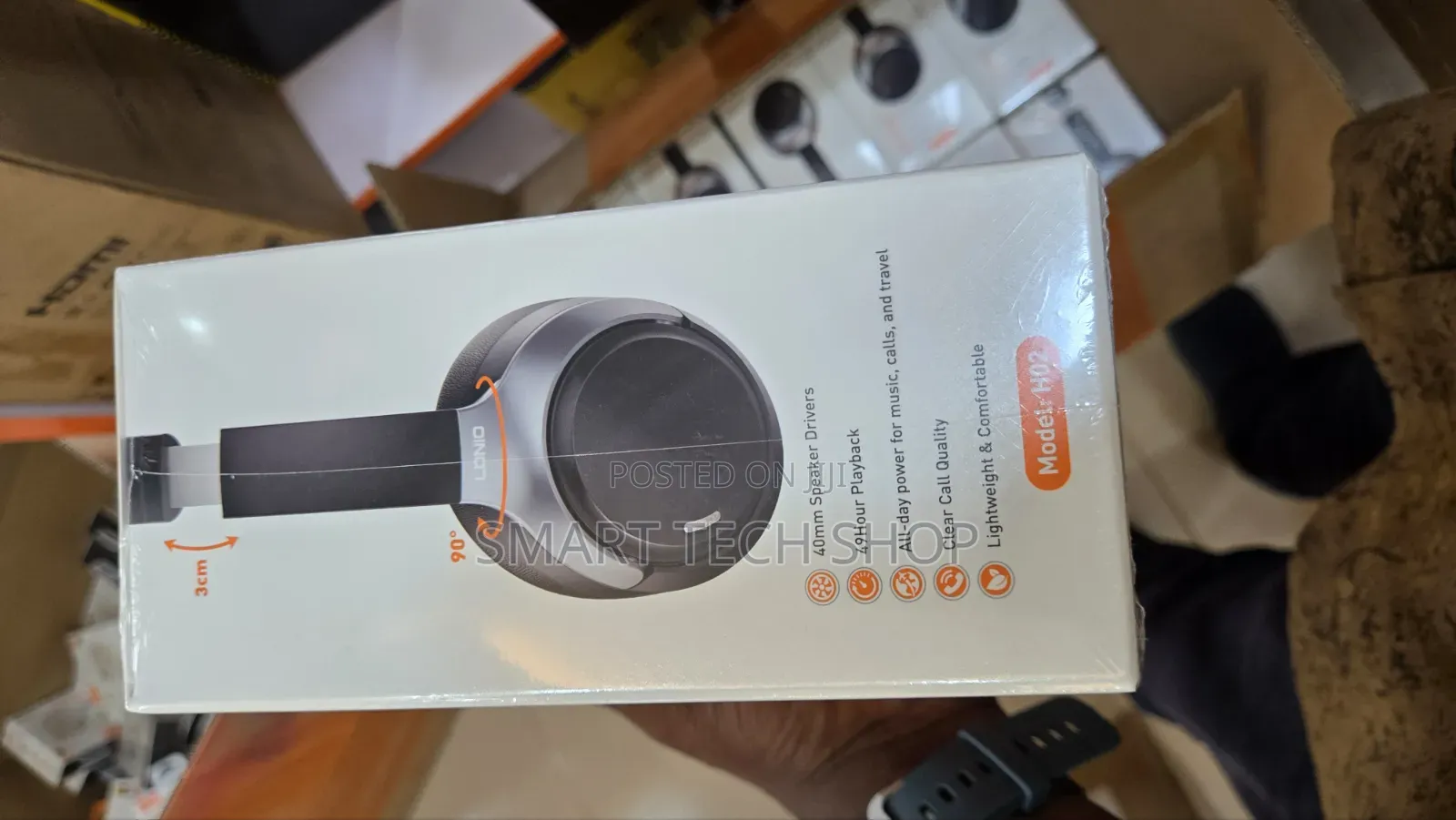 Original LDNIO H02 on-Ear Wireless Headphones Work ANC Great Sound