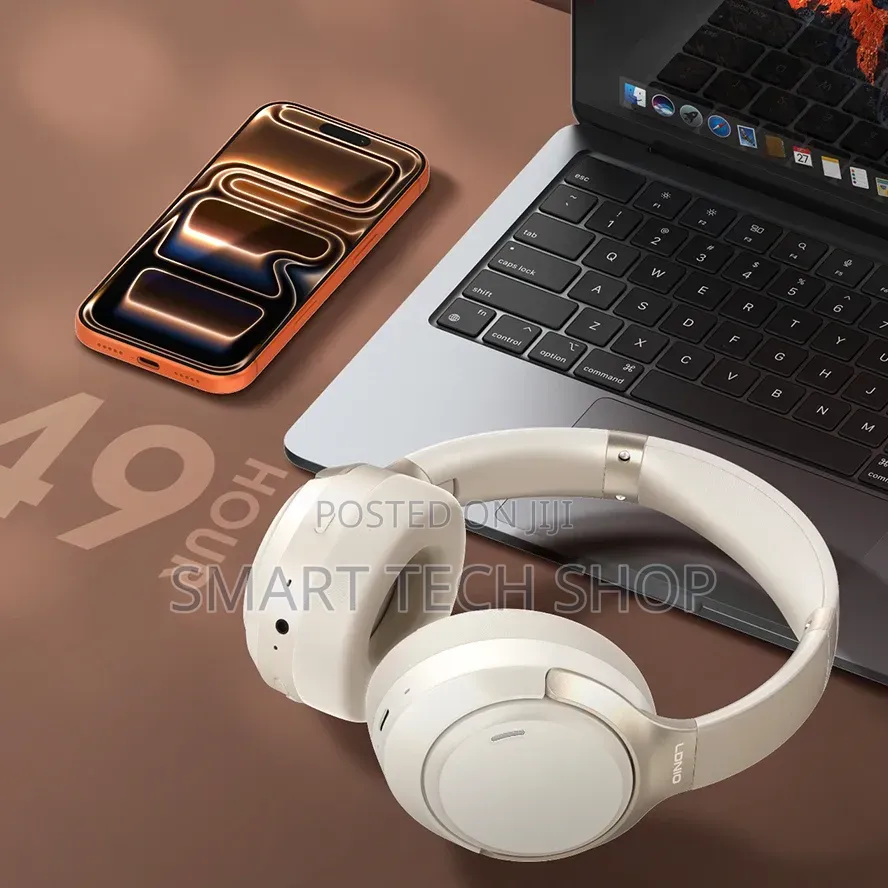 Original LDNIO H02 on-Ear Wireless Headphones Work ANC Great Sound