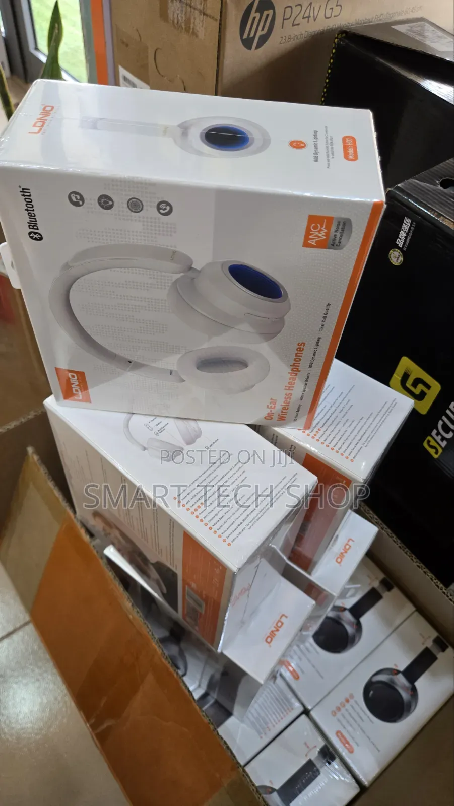Original LDNIO H02 on-Ear Wireless Headphones Work ANC Great Sound