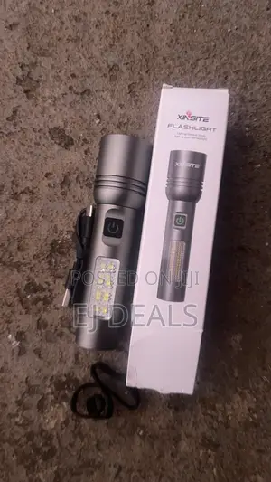 Rechargeable Flash Light With 3 Light Modes, UV
