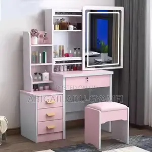 Dressing Mirror Set With LED Light