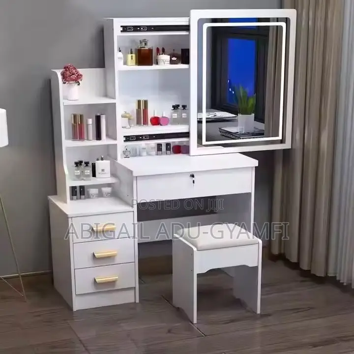 Dressing Mirror Set With LED Light