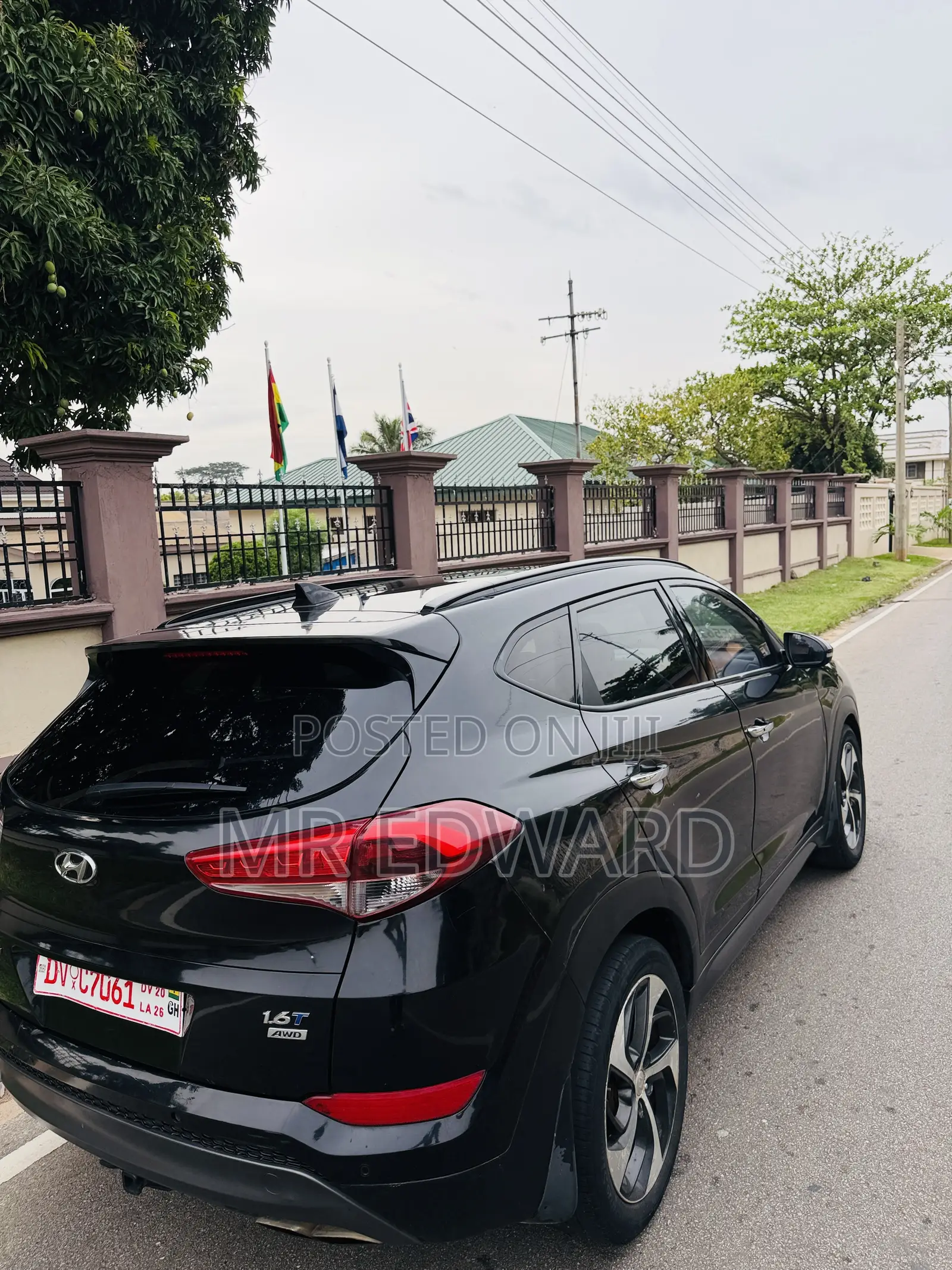 Hyundai Tucson Limited AWD 2016 Black