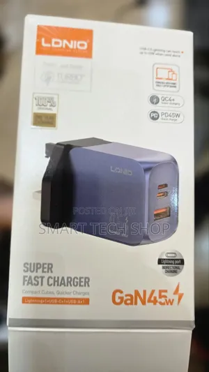 LDNIO Q6 45W GaN Super Fast Charger