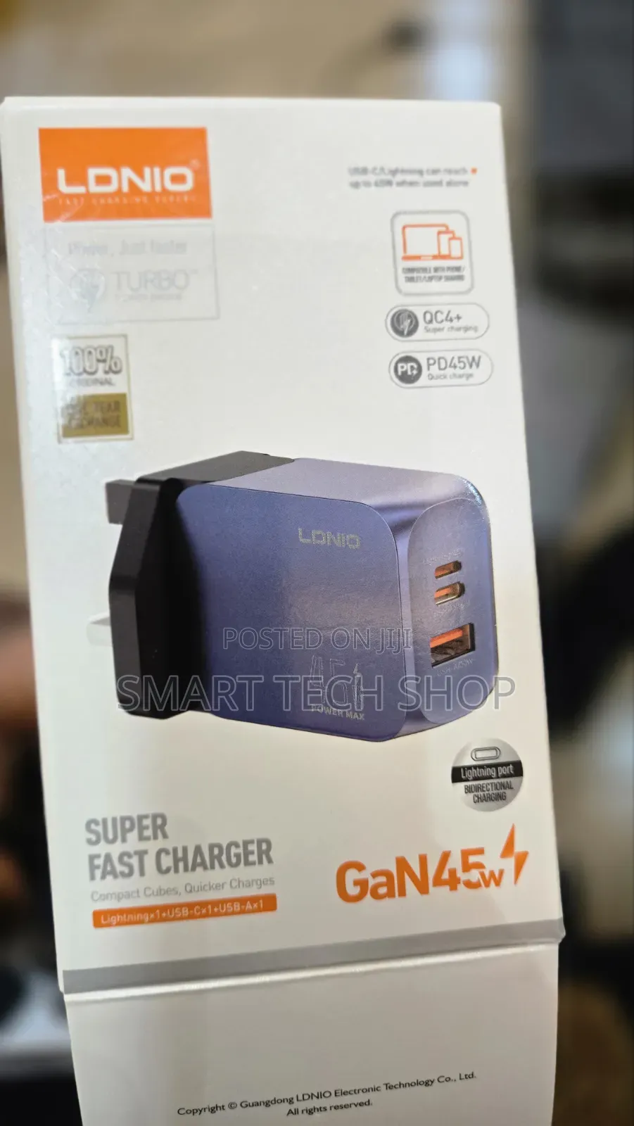 LDNIO Q6 45W GaN Super Fast Charger