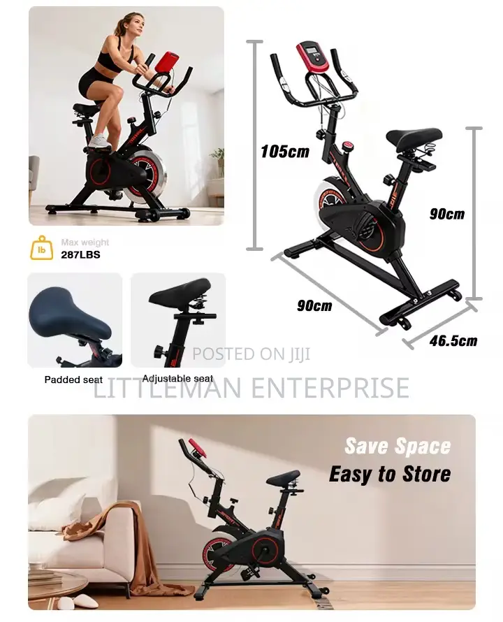 Spinning Bike Cycling Fitness Exercise E-Bike