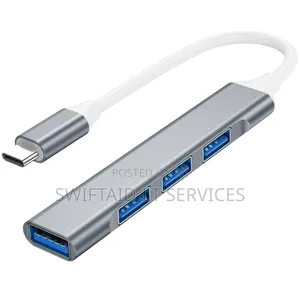 4 Port Type-C to USB Hub
