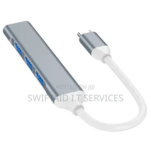 4 Port Type-C to USB Hub