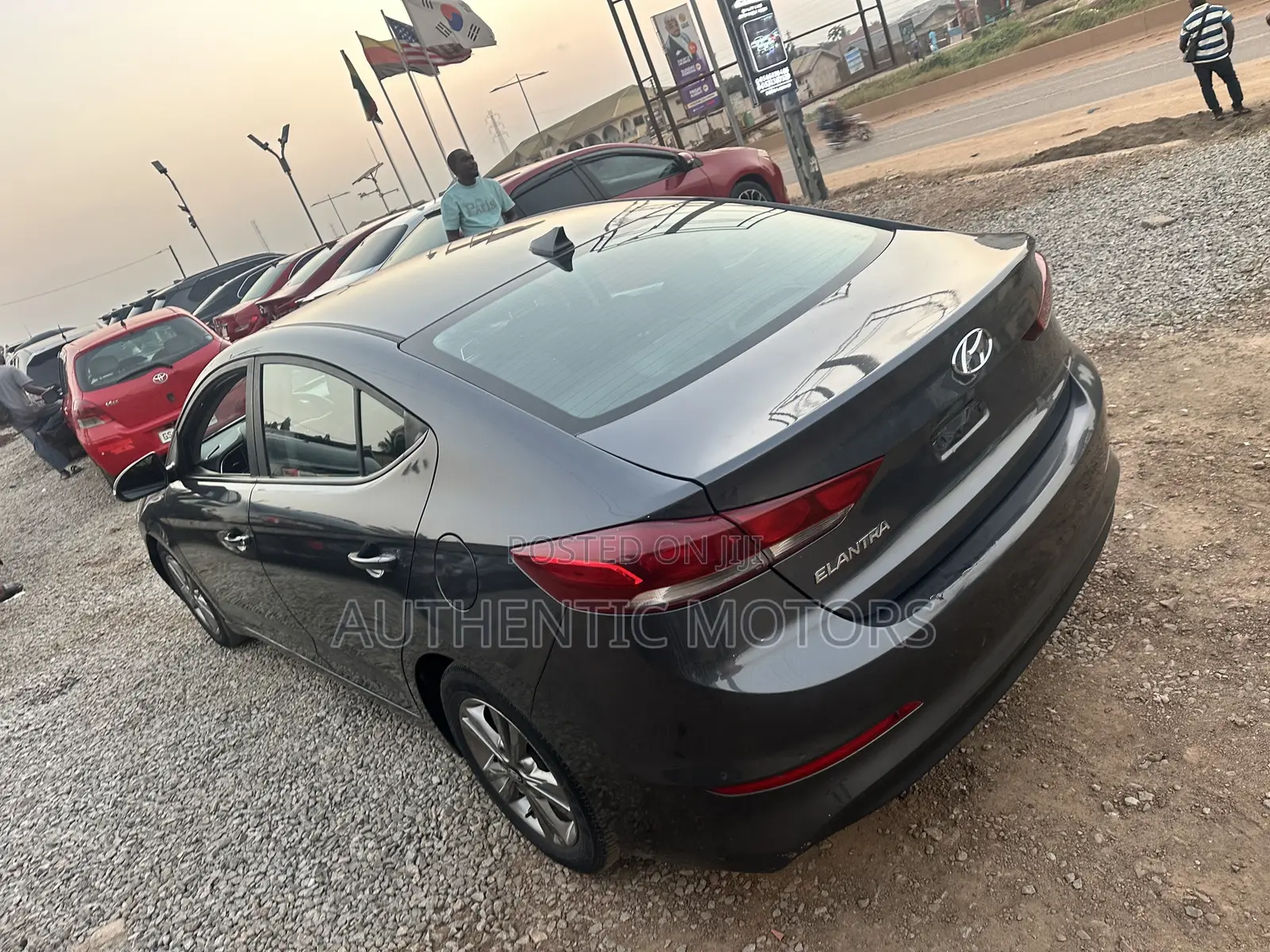 Hyundai Elantra Sport 2018 Gray