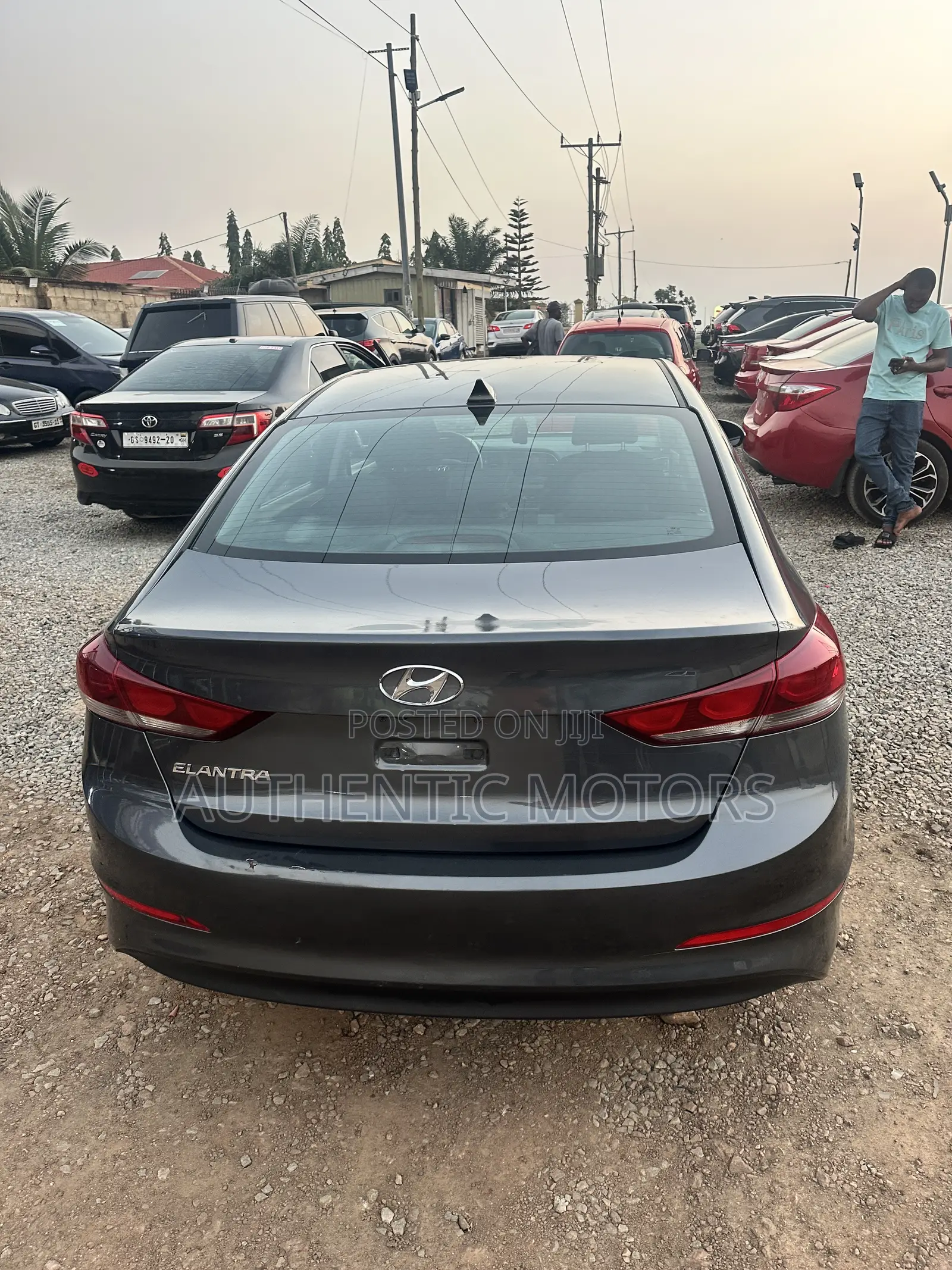 Hyundai Elantra Sport 2018 Gray