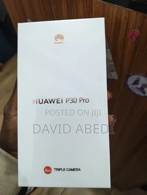 New Huawei P30 Pro 128 GB Black