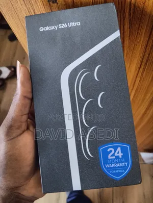 New Samsung Galaxy S26 Ultra 5G 256 GB Black