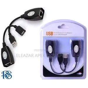 USB to RJ45 Extension Adapter – 2-Pack