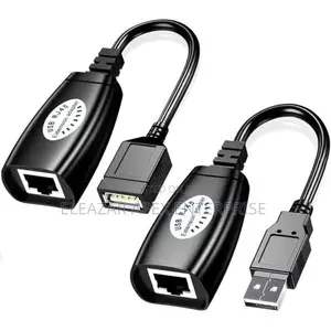 USB to RJ45 Extension Adapter – 2-Pack