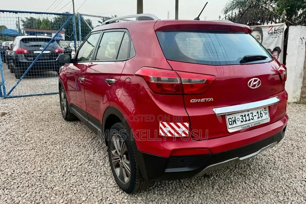 Hyundai Creta 2016 Red