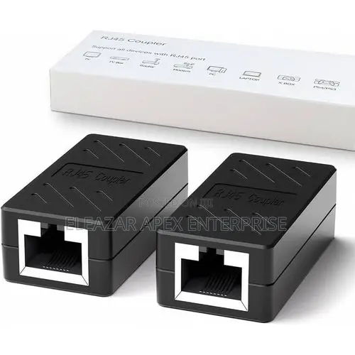 RJ45 Ethernet Coupler Adapter – Plug Play Extension