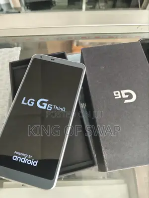 New LG G6 64 GB Black