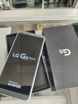 New LG G6 64 GB Black