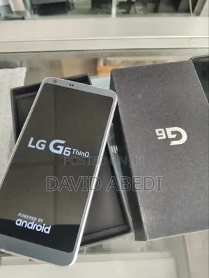 New LG G6 64 GB Black