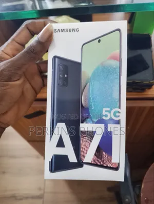 New Samsung Galaxy A71 128 GB Black