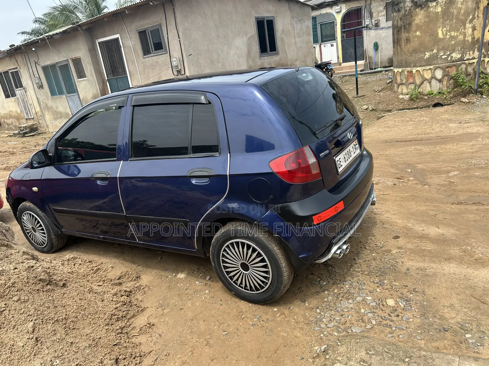 Hyundai Getz 2008 Blue