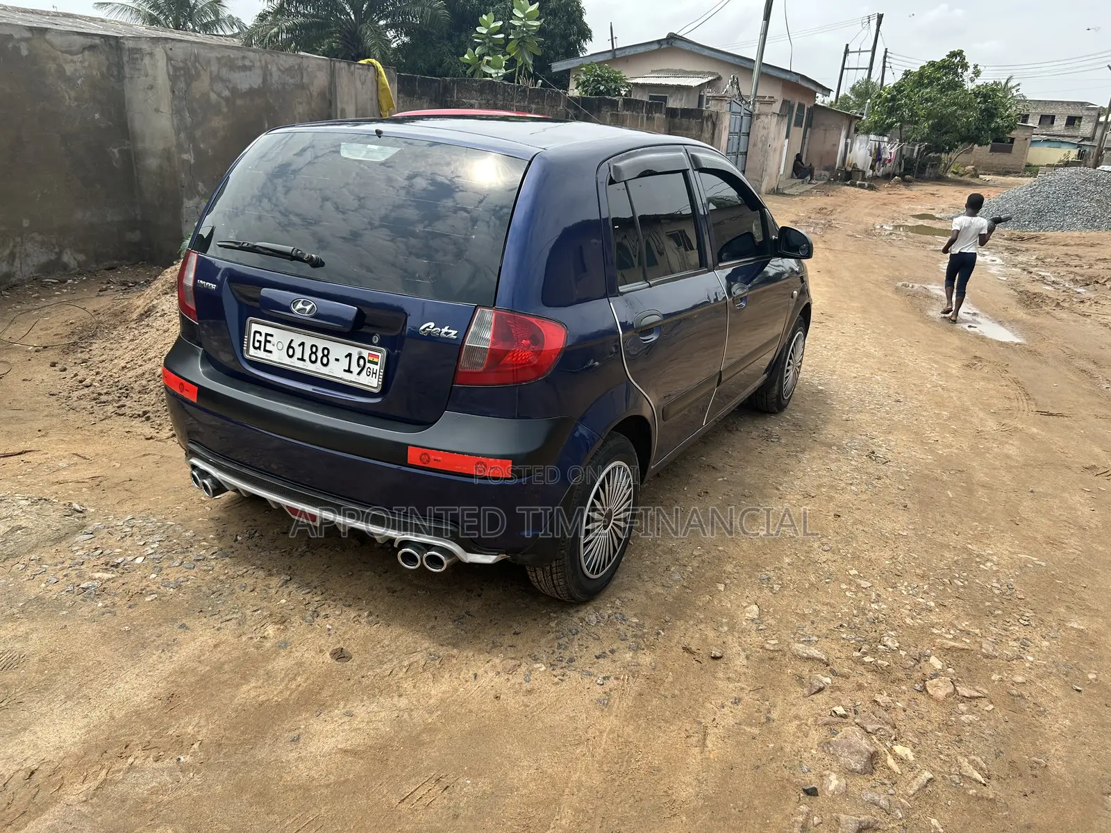 Hyundai Getz 2008 Blue