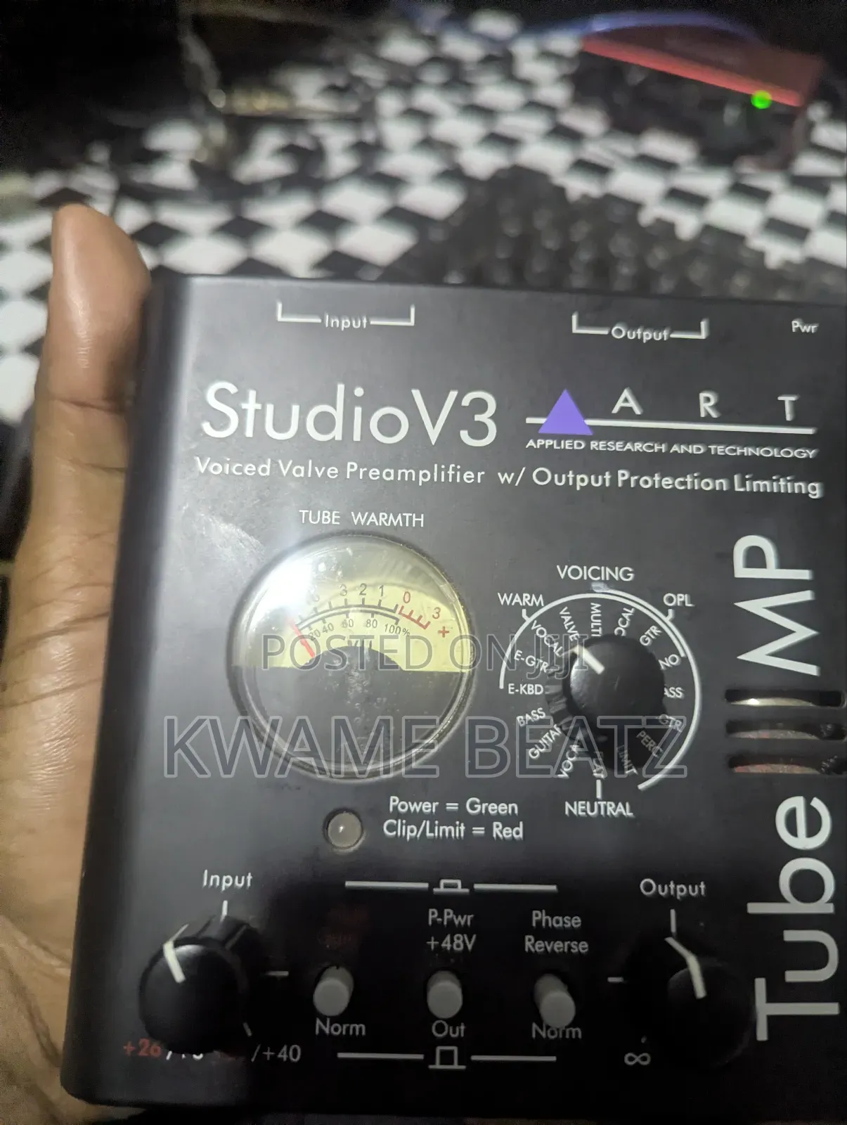 Art Studio Studio V3 Vaices Valve Preamplifier
