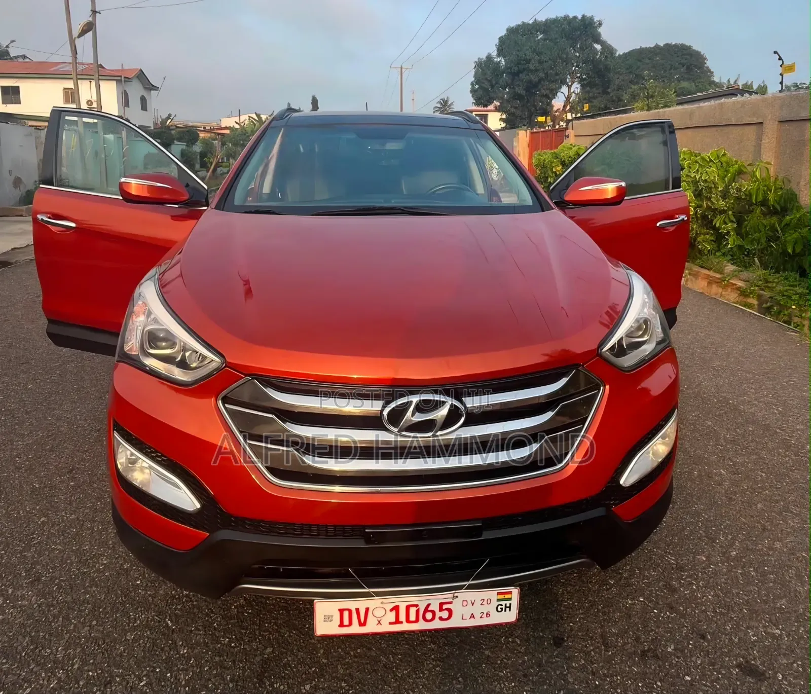 Honda HR-V EX AWD 2018 Orange