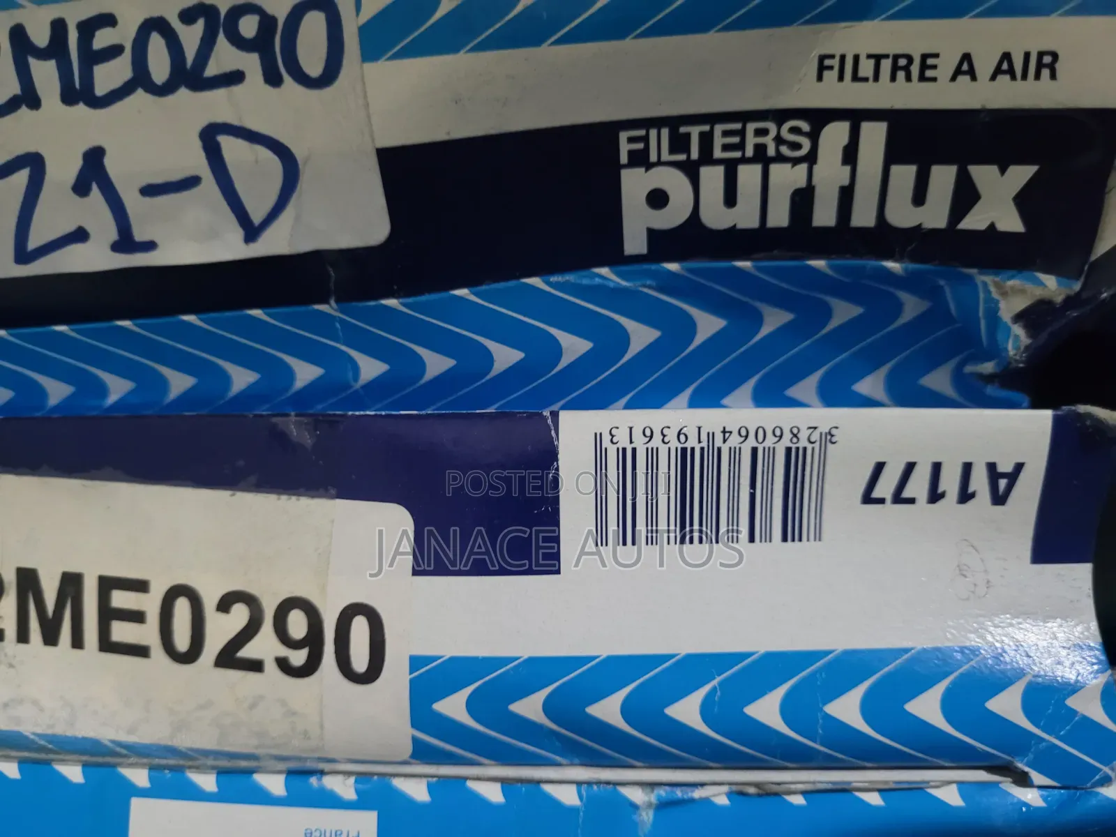 Purflux A1177 Air Filter Mercedes-Benz Viano, Vito