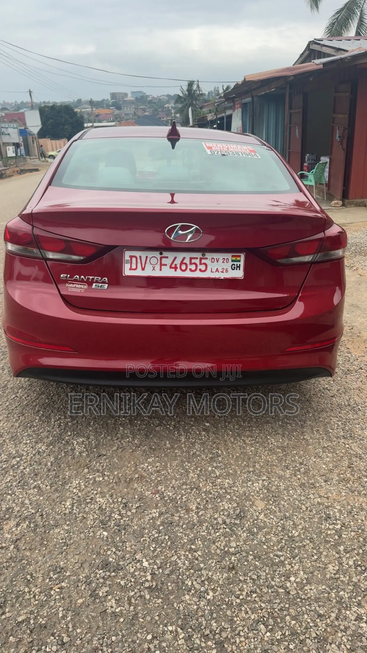Hyundai Elantra SE Sedan FWD (2.0L 4cyl 6M) 2017 Red