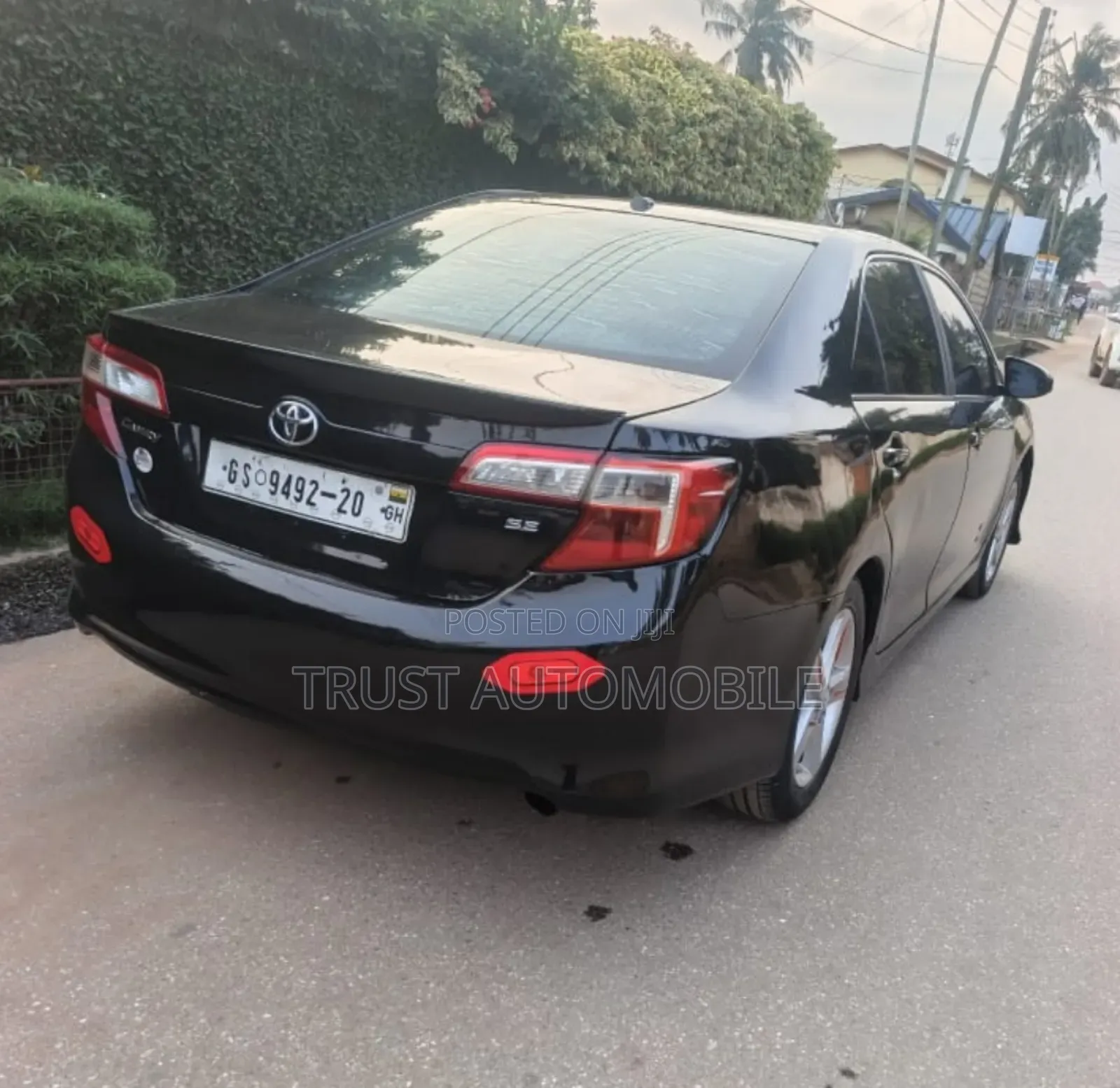 Toyota Camry SE 4dr Sedan (2.5L 4cyl 6A) 2014 Black