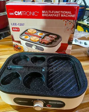 High Quality Multifunctional 6 in 1 Breakfast Maker Machine