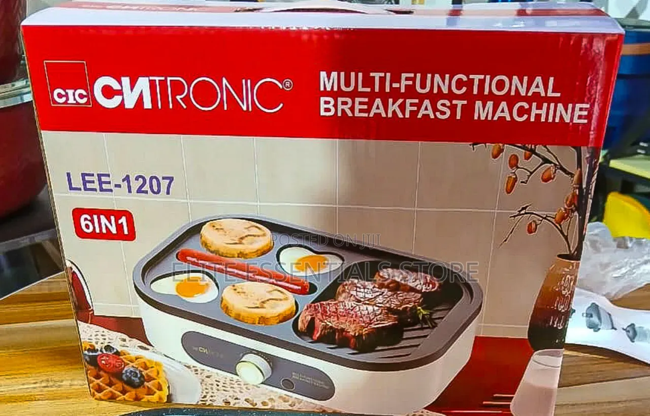High Quality Multifunctional 6 in 1 Breakfast Maker Machine