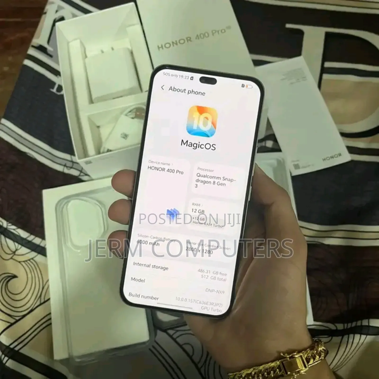 New Honor 400 Pro 512 GB Silver