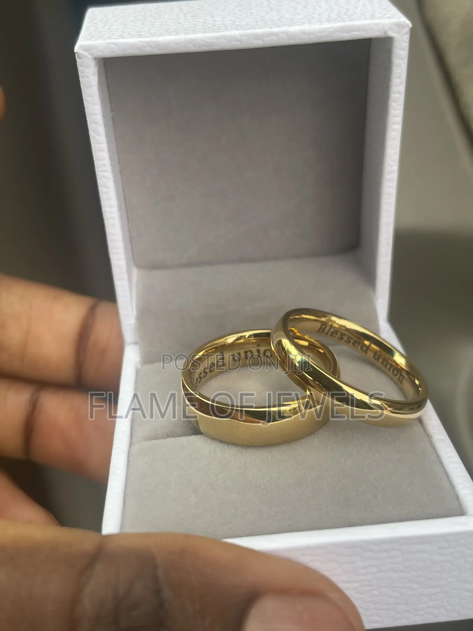 Gold Custom Wedding Rings
