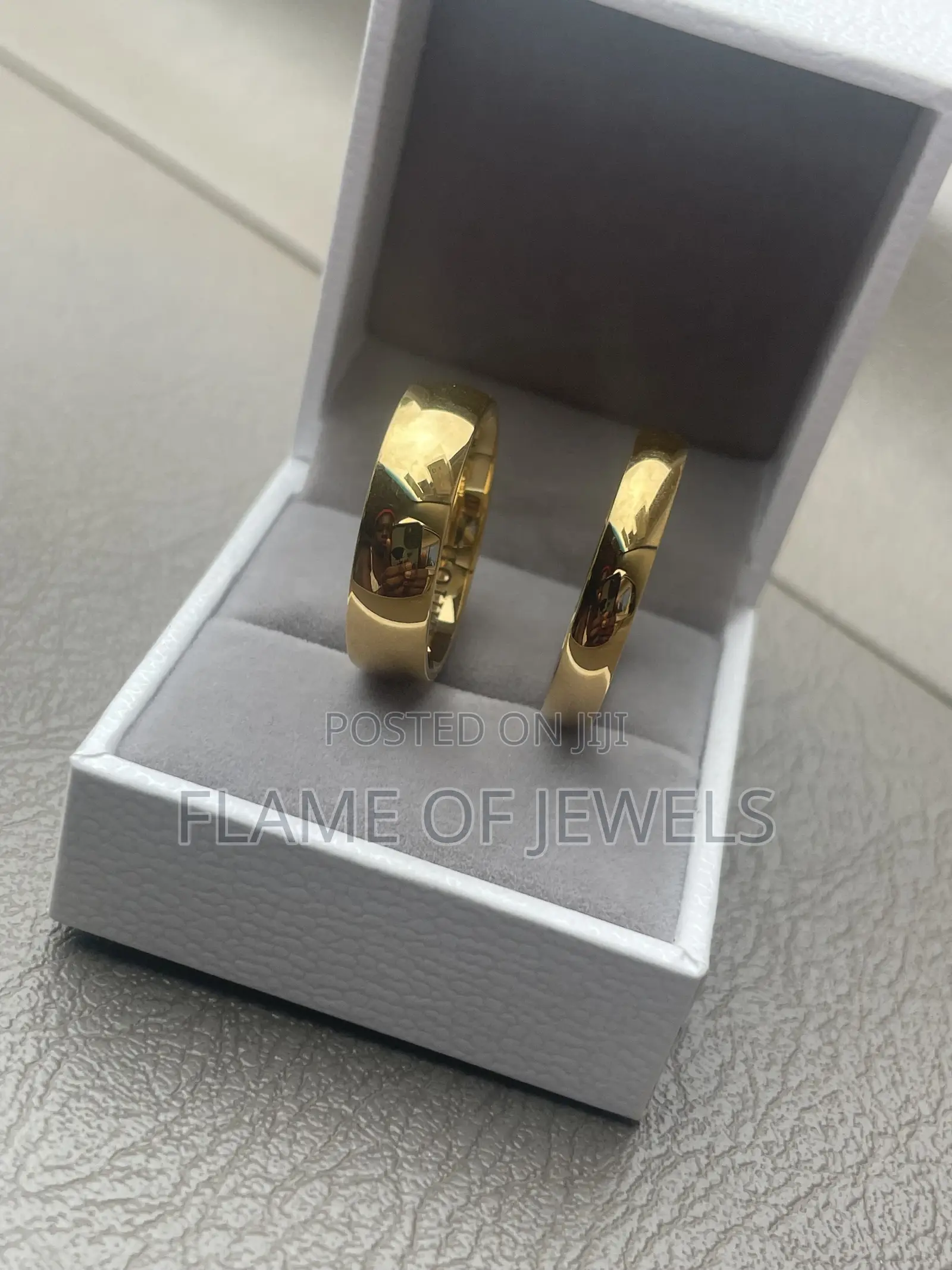 Gold Custom Wedding Rings