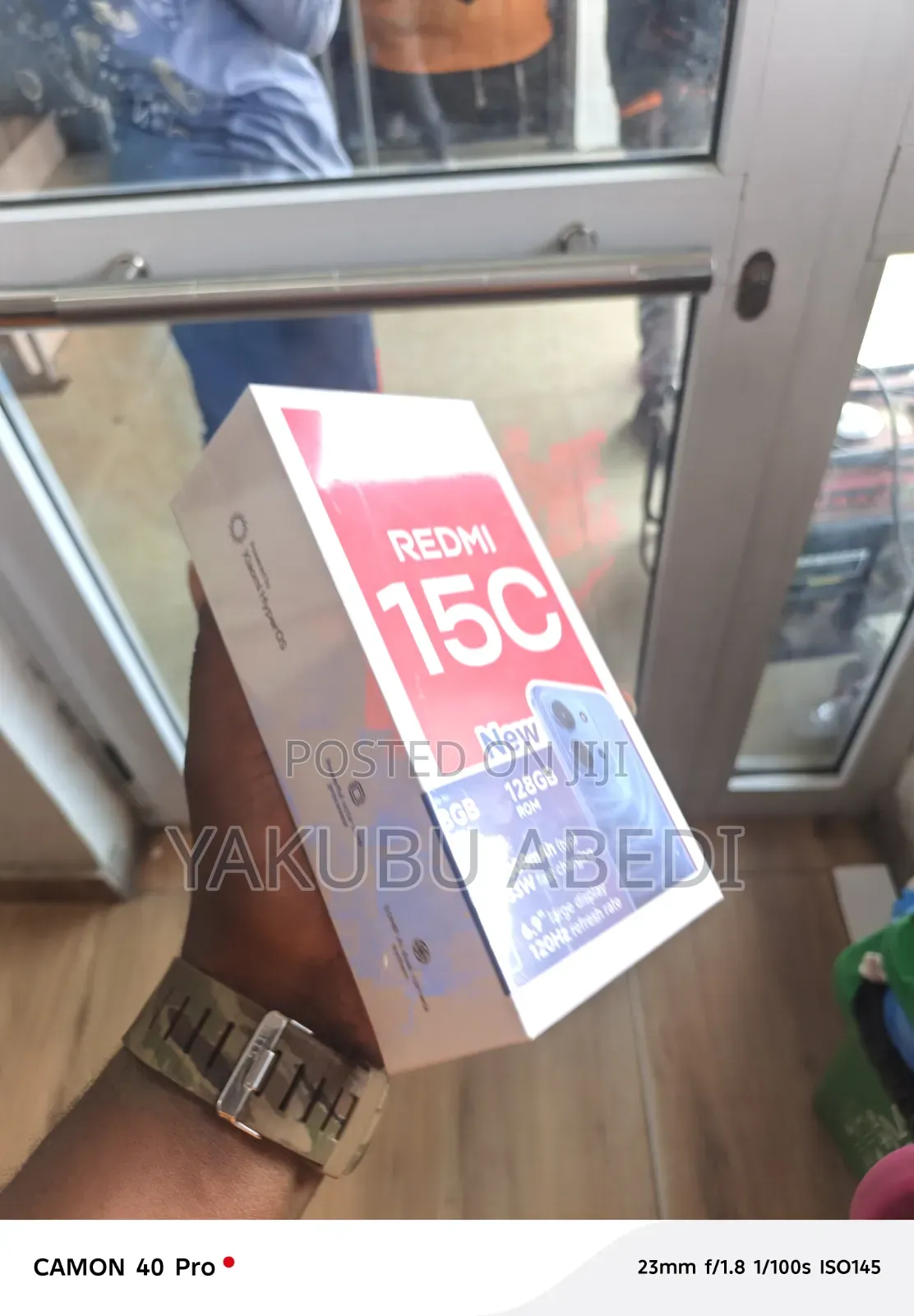 New Xiaomi Redmi 15C 4G 128 GB Black