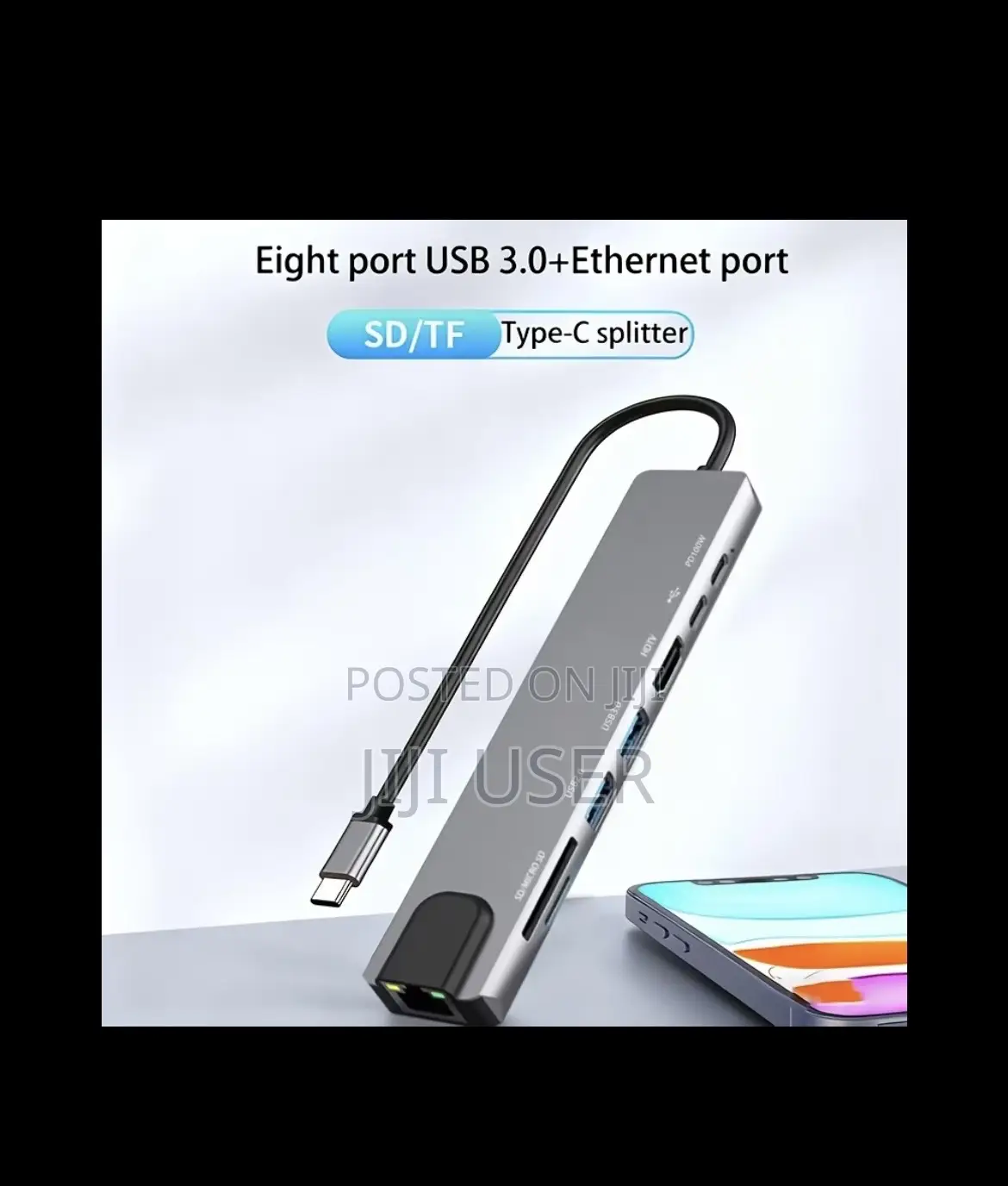 USB Hub and Type C Hub With Ethernet and HDMI