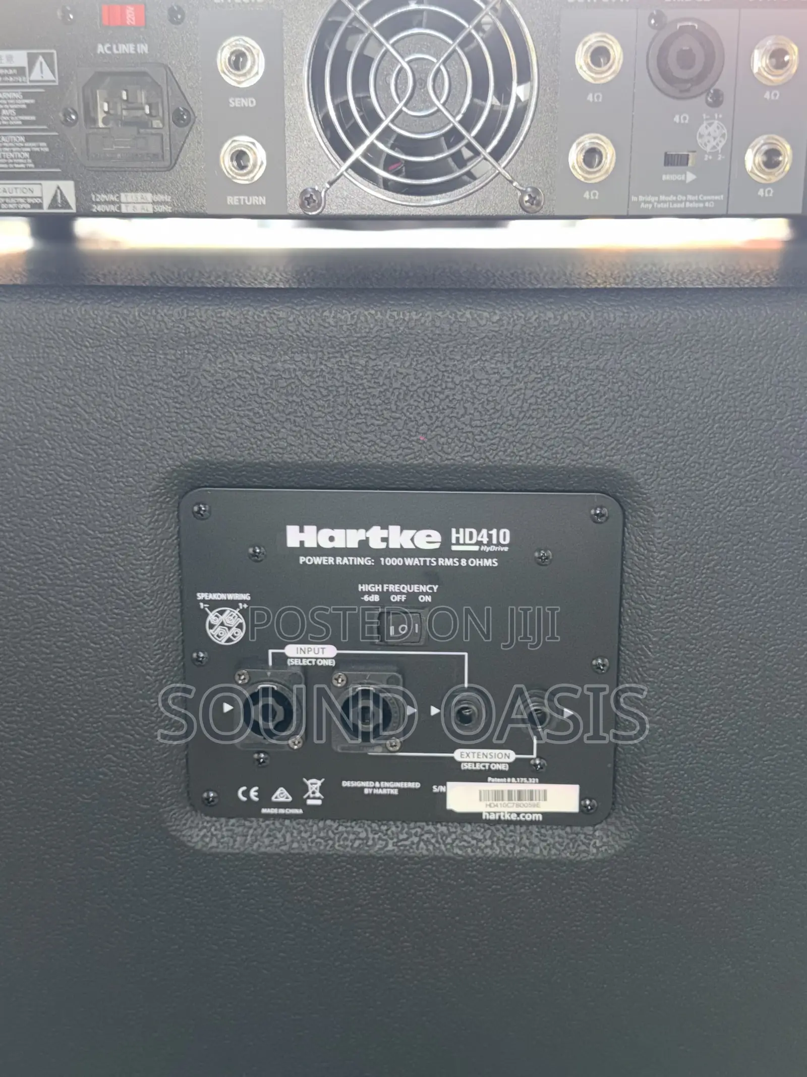 Hartke Hydrive Hd410/Hartke Lh1000 Head and Tail Bass Combo