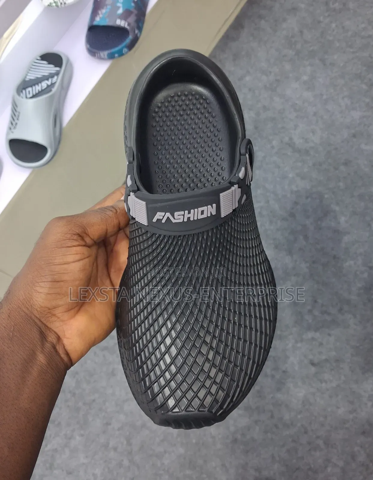 Comfortable Black Crocs