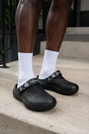 Comfortable Black Crocs