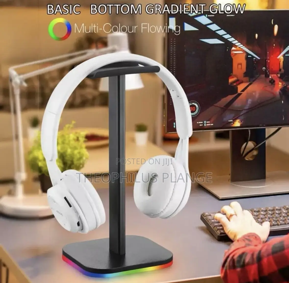 Raptor LED Headset Stand