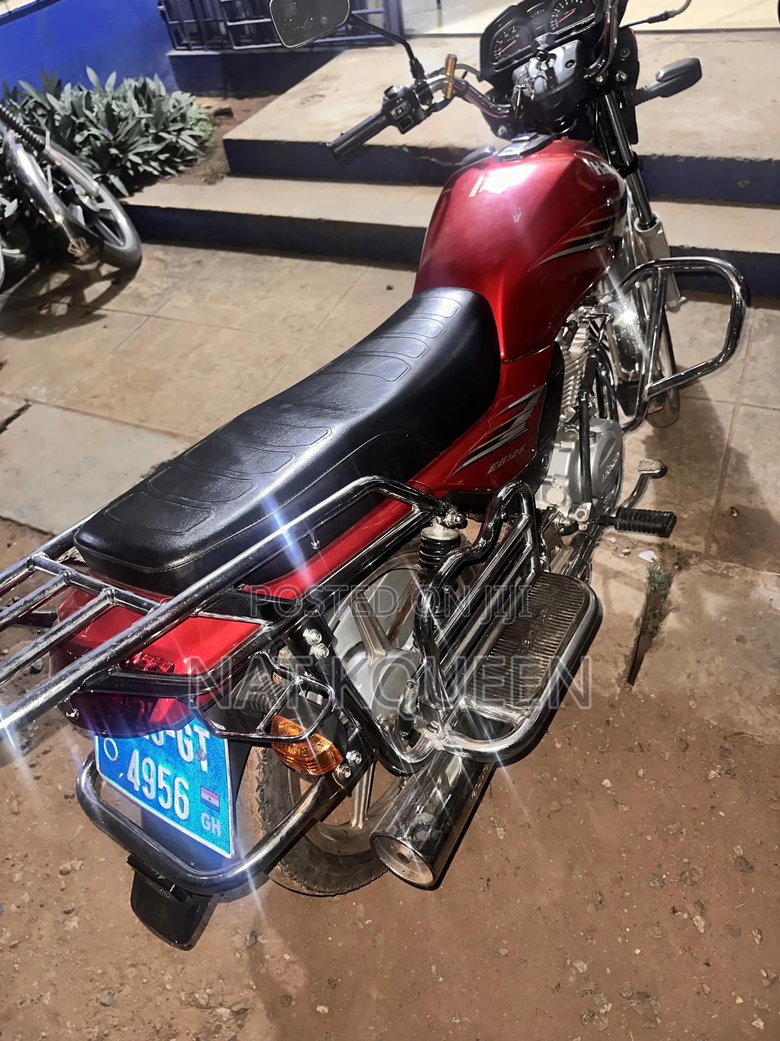 Haojue HJ125-8K 2025 Red