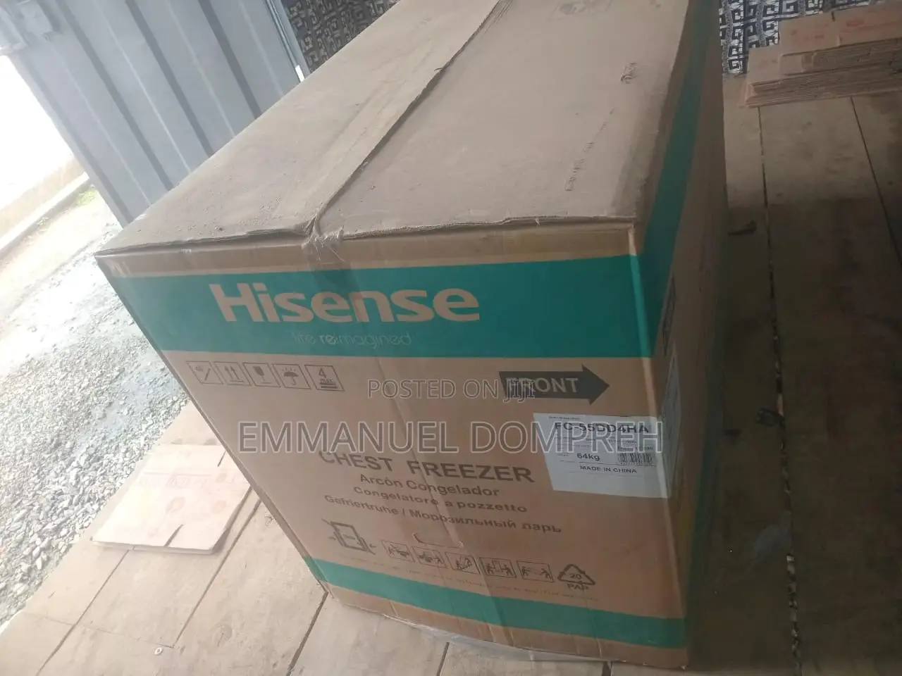 Hisense Chest Freezer 420l