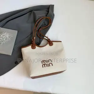 Min Straw Ladies Totebag