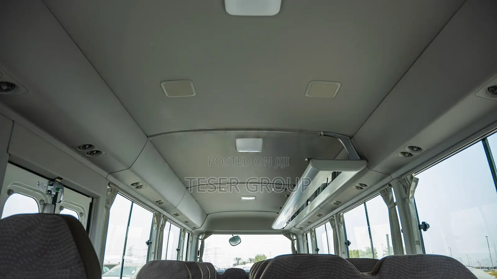 New Toyota Coaster 2025 White
