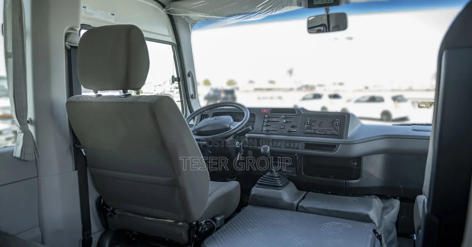 New Toyota Coaster 2025 White
