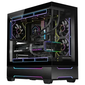 Premium Panoramic Dual-Chamber ATX Gaming Case