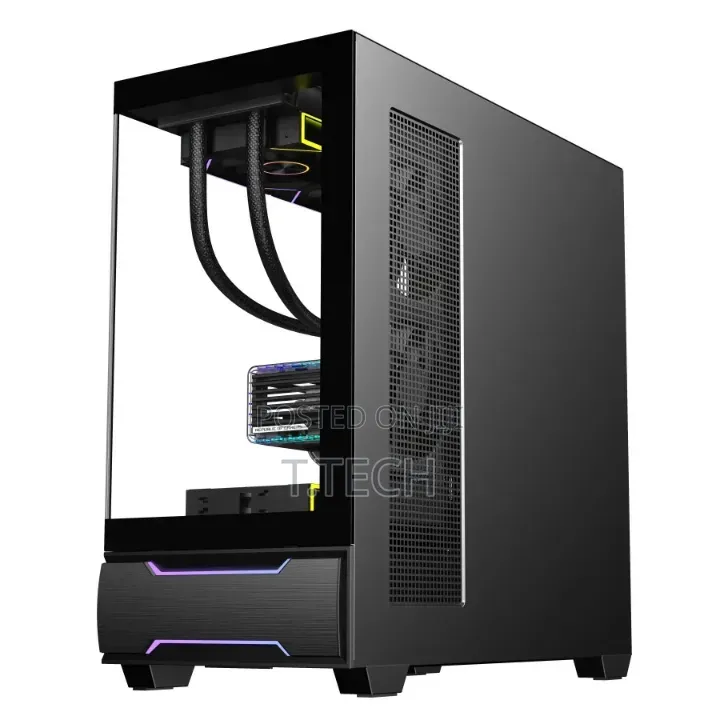 Premium Panoramic Dual-Chamber ATX Gaming Case